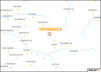 map of Tatrasnica