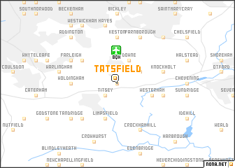 map of Tatsfield