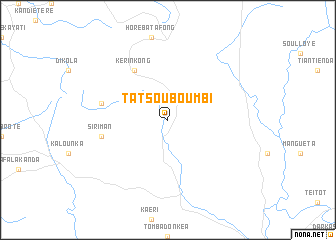 map of Tatsouboumbi