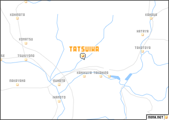map of Tatsuiwa