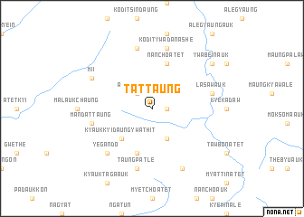 map of Tattaung