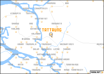 map of Tattaung