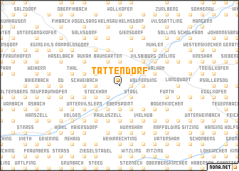 map of Tattendorf