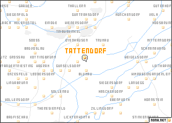 map of Tattendorf