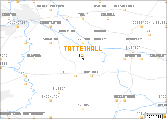 map of Tattenhall