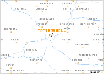 map of Tattershall