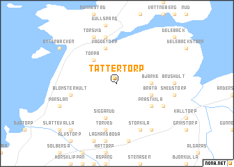 map of Tattertorp