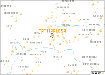 map of Tatti Palosa