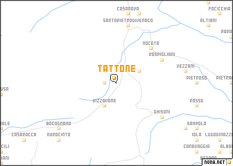 map of Tattone