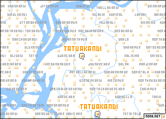 map of Tātuākāndi