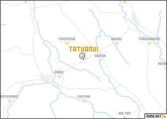 map of Tatuanui