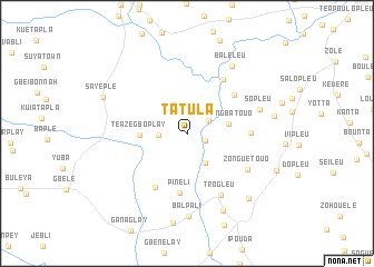 map of Tatula