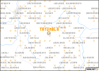 map of Tatumbla