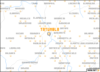 map of Tatumbla