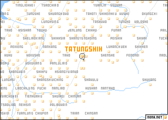 map of Ta-tung-shih