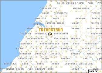 map of Ta-tung-ts\