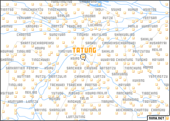 map of Ta-tung