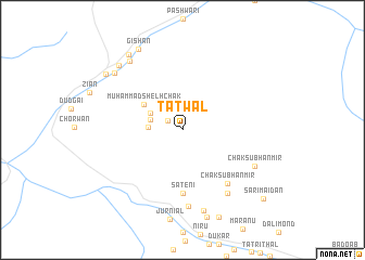 map of Tatwāl