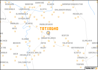 map of Tatxadhó