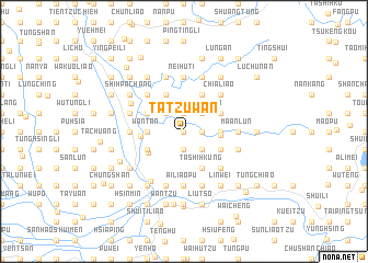 map of T\