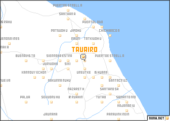 map of Tauairö