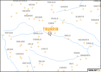 map of Tauaria