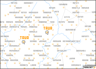 map of Taua