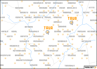 map of Taua