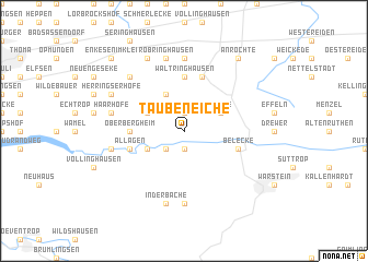 map of Taubeneiche