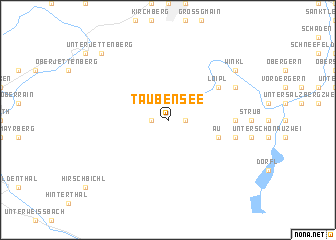 map of Taubensee