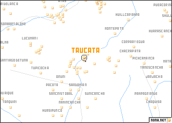 map of Taucata