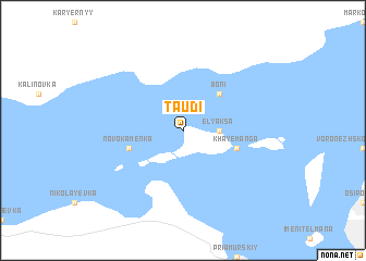 map of Taudi