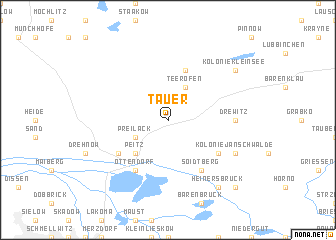 map of Tauer
