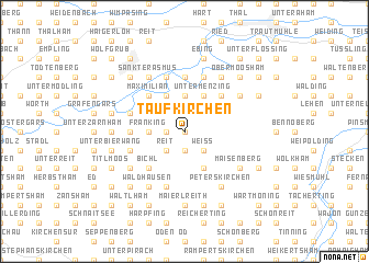 map of Taufkirchen