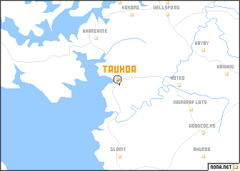 map of Tauhoa