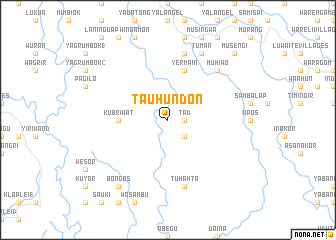 map of Tauhundon
