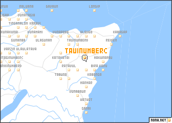 map of Taui Number 2