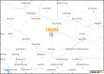 map of Tauípe