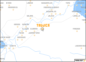 map of Taujica