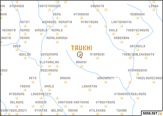 map of Ta-u-khi