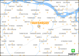 map of Taukshagon