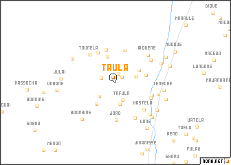 map of Taula