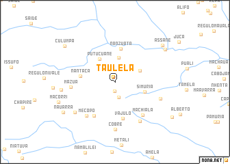 map of Taulela