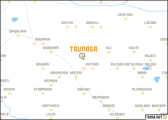 map of Taunaga