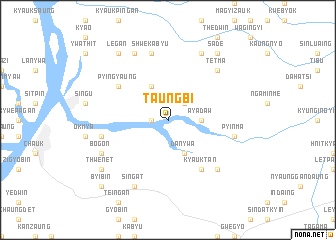 map of Taungbi