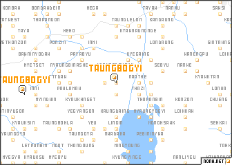 map of Taungbogyi