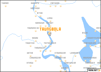 map of Taungbola