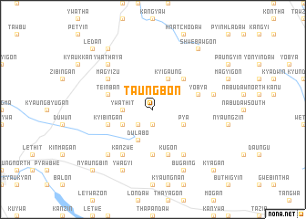 map of Taungbon
