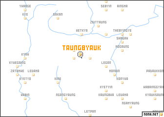 map of Taungbyauk