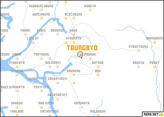 map of Taungbyo